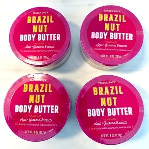Trader Joe’s Brazil Nut Body Butter. Bundle of 4!